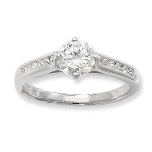  9ct Yellow Gold Pink Sapphire & Diamond Ring Size: 7.5 