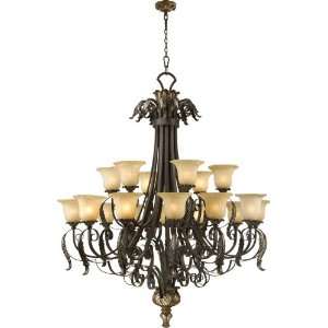 Belmira Family 52 Toasted Sienna With Golden Fawn Chandelier 6091 18 