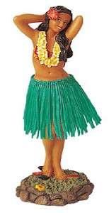  Dancing Hula Girl Posing 7 inch Car Dashboard Doll Hawaiian NEW  