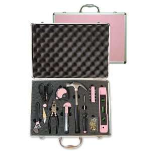  30 Piece Tool Kit with Pink Case: Home & Kitchen