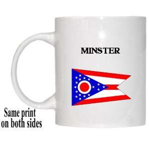  US State Flag   MINSTER, Ohio (OH) Mug 