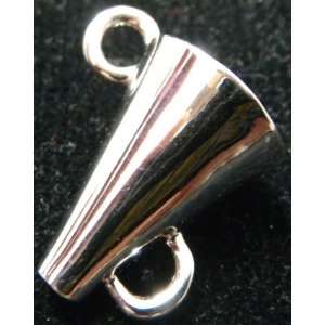  Silver Megaphone Charm or Pendant (Brand New): Everything 