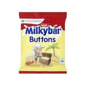 Nestle Milkybar White Chocolate Buttons Single   Pack of 6:  
