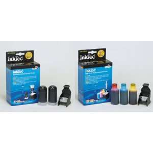 Refill Kit Set for Hewlett Packard HP 60, 901, 60XL & 901XL (Black 