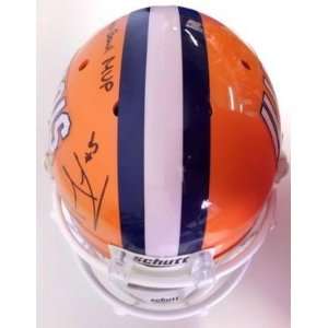 Mikel Leshoure Illinois Signed Fs Helmet Texas Mvp  Sports 