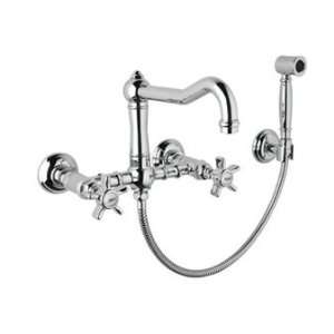  Wall Mounted Country Kitchen Bridge Faucet: Home 