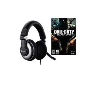  Corsair HS1 Headset w/ Call of Duty Black Ops Game 