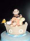   BABY SHOWER TOPPER DIAPER CUPCAKES COLD PORCELAIN BIRTHDAY CAKE FAVOR
