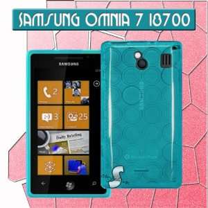   Case Cover for Samsung Omnia 7 i8700   Blue Cell Phones & Accessories
