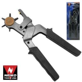 All Metal Industrial Grade Leather Hole Puncher Belt Pliers with 