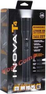 Inova T4 Rechargeable LED Tactical 227 L Flashlight NEW 094664017399 