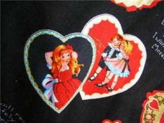 OLD FASHIONED MARCUS BROTHERS VALENTINE FABRIC  