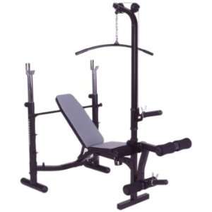  Impex® Powerhouse Club Incline Bench with Lat Pulley 