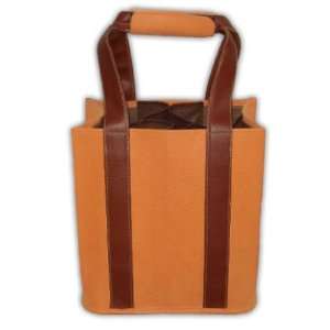  Bellemonde Orange Scotch Grain Party To Go Tote Kitchen 