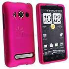 For HTC Sprint Evo 4G New Accessory Hot Pink Hard Rubberized Case 