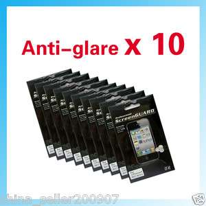 10 PCS Anti glare Matte LCD Screen Protector for iPhone 4 4G  