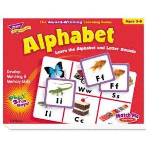   enterprises Alphabet Match Me Puzzle Game TEPT58101 Toys & Games