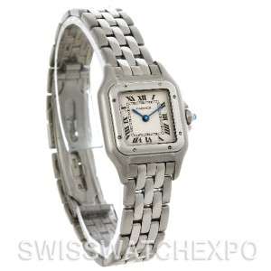 Cartier Panthere Ladies Small Stainless Steel Watch W25033P5  