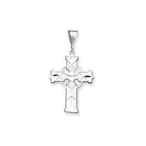    Sterling Silver Celtic and Iona Cross Pendant   JewelryWeb Jewelry