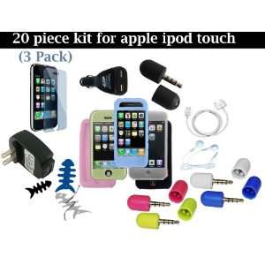  20 Piece Deluxe Accessory Kit for Ipod Touch  Players 