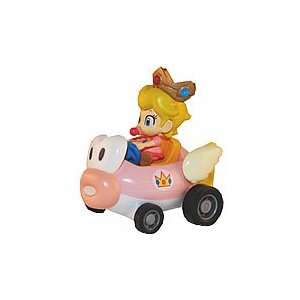  Mario Kart Wii Pull Back Racer   Baby Peach in Cheep Charger Toys