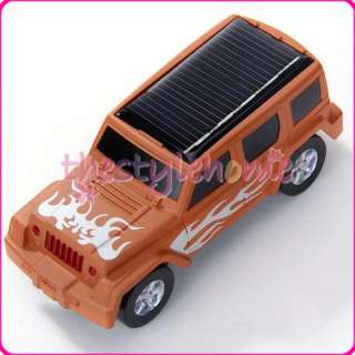 Cool !!! Mini Solar Powered SUV Education Jeep Car Toy  