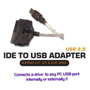  Vantec IDE to USB Adapter Model CB IUSB20.: Electronics