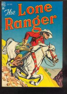 LONE RANGER COMICS #4 FINE/ VERY FINE RED SHIRT COVER  