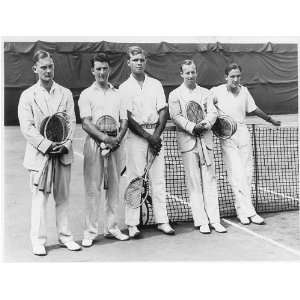  G. Lott,J. Van Ryn,J. Doeg,W. Allison,B. Bell,Davis Cup 