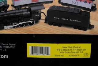 MTH Railking 4 6 0 New York Central Fast Freight w/Proto Sound 2.0 30 