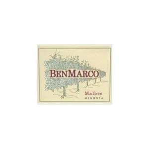  2010 Benmarco Malbec 750ml Grocery & Gourmet Food