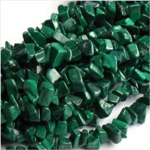  Natural Malachite Chip Gemstone Loose Beads Strand 36 Inch 