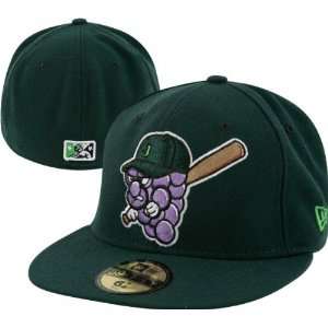  Jamestown Jammers Green On Field Authentic 5950 Fitted Hat 