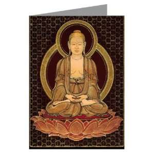  Buddha Japanese Greeting Cards Pk of 10 by  