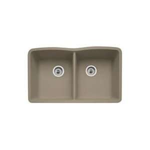  Blanco Granite Undermount Double Bowl Kitchen Sink 441286 
