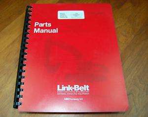 NEW Link Belt 330LX Excavator Parts Manual  