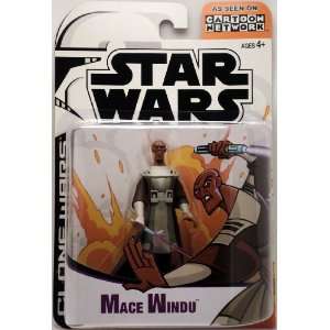  Clone Wars Cartoon Mace Windu C8/9 Toys & Games