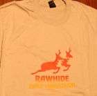 Rare True Vintage 1983 Rawhide Marathon T Shirt L