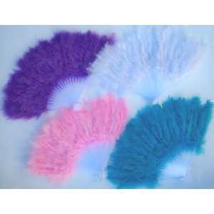  LAVENDER FEATHER FAN (2pc) Toys & Games