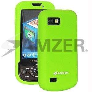  Amzer Silicone Skin Jelly Case   Green Cell Phones 
