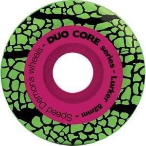  SPD LURKER 52mm GREEN/PINK duo core (Set Of 4): Sports 