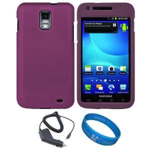  Purple Snap On Protector Case for Samsung Galaxy S II Skyrocket LTE 