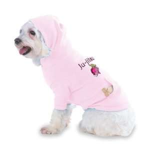 com Ju jitsu Princess Hooded (Hoody) T Shirt with pocket for your Dog 