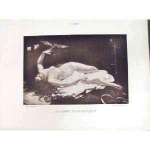  Galerie Contemporaine C1874 78 Lacroix Femme Au Perroquet 