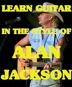 Alan Jackson Style Lead & Rhythm Guitar DVD Lessons  