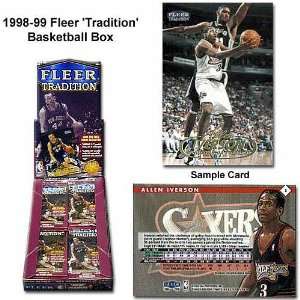  Fleer Tradition 1998 99 Nba Unopened Trading Card Box 