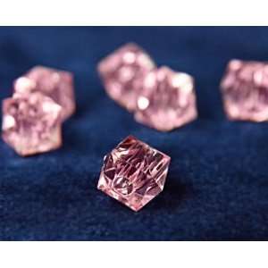  Pink Jewel Acrylic Beads   (500 Count) Arts, Crafts 
