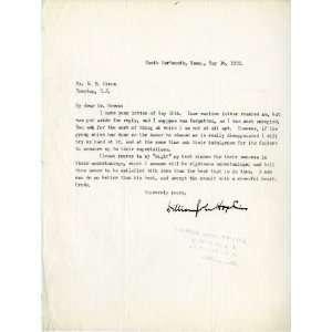 William John Hopkins Writer Authentic Autographed Letter 