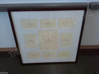 Pottery Barn Gallery Large WALL ART Wood Picture Frame with mat 