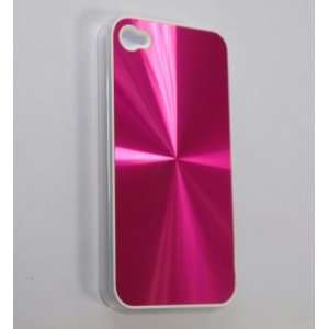  Slim fit hard shell plastic case for iPhone 4 (Pink): Cell 